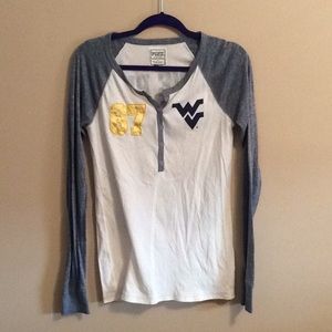 WVU Victoria’s Secret Pink Top